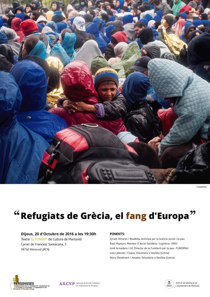 Refugiats de Grècia, el fang d'Europa